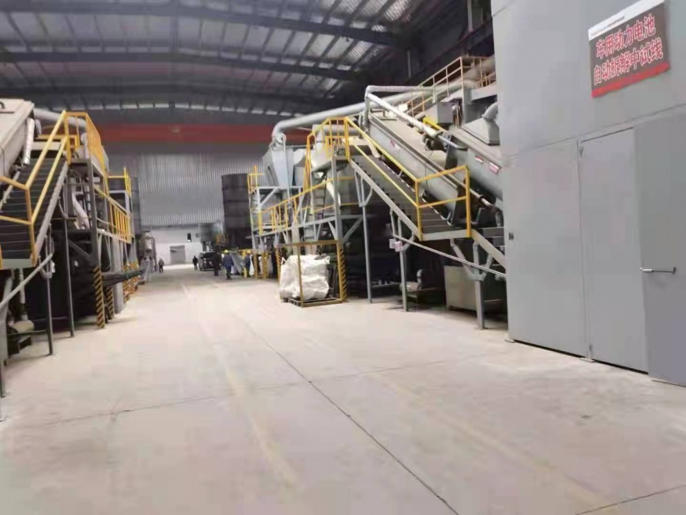 廢舊鋰電池回收設備 三元鋰電池回收處理設備 廢舊電池整條生產處理線